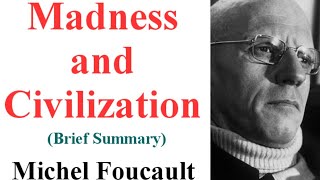 Madness and Civilization  by Michel Foucault  Brief Summary [upl. by Ellertnom]