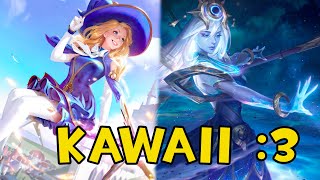 Lux Vệ Binh Tinh Tú  Star Guardian Lux  Skins lol [upl. by Kanor726]