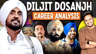 Diljit Dosanjhs Career Review  Diljit’s Iconic Films Songs Global Collaboration amp More [upl. by Ikila]