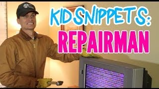 Kid Snippets quotRepairmanquot Imagined by Kids [upl. by Bautram]