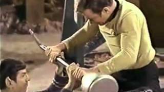 Star Trek  Spock vs Kirk Battle Scene [upl. by Ahsena661]