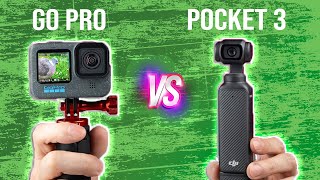 DJI Osmo Pocket 3 vs GoPro Hero 12 Which One Wins in 2024 [upl. by Yentuoc]