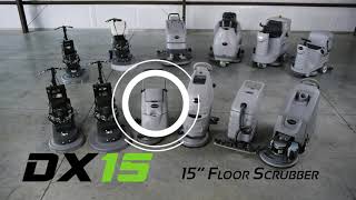 DX15 Floor Scrubber [upl. by Ailito]