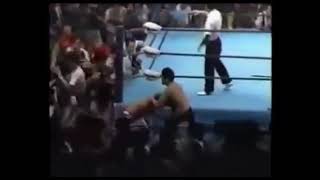 AJPW  Jumbo Tsuruta amp Taue amp Fuchi vs Misawa amp Kawada amp Kikuchi CLIP 9 [upl. by Pearline]