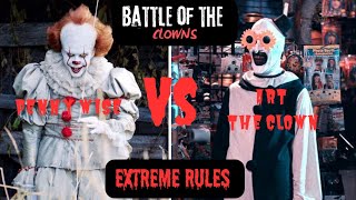 Pennywise vs Art The Clown Extreme Rules Match WWE2K24 [upl. by Snyder]