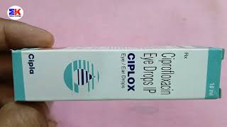 Ciplox Eye Drops  Ciprofloxacin Eye Drops  Ciplox Eye Ear Drops Uses Benefits Dosage Review [upl. by Kassab973]