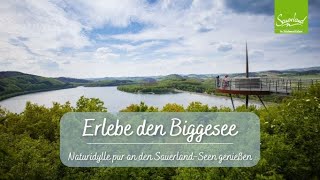 Der Biggesee im Sauerland Aktiv rund um den See [upl. by Anilocin]