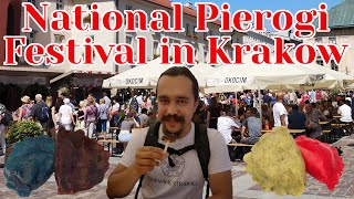 National Pierogi Festival in Krakow 2023 EN [upl. by Ahswat628]