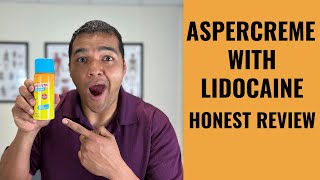 Aspercreme With Lidocaine  Honest Physical Therapist Review [upl. by Alaham]