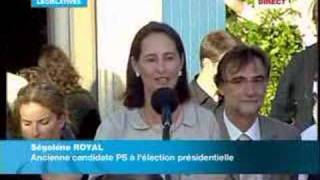 2ème tour elections legislatives  Discours Segolene Royal [upl. by Girard]