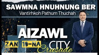 Aizawl City Crusade Zan 10na [upl. by Hgielyk]