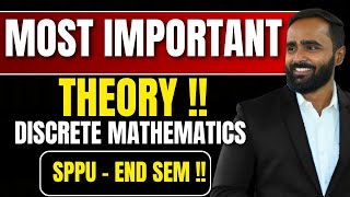 MOST IMPORTANT THEORYDISCRETE MATHEMATICSSPPU ENDSEMPRADEEP GIRI SIR [upl. by Htide591]