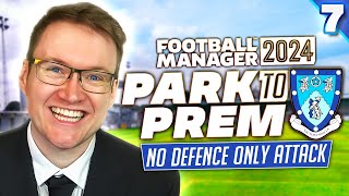 I DONT KNOW HOW TO DEFEND  Park To Prem FM24  Episode 7  Football Manager 2024 [upl. by Farika]