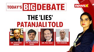 Patanjalis Misleading Ads On Cures  What Are The Lies They Told  NewsX [upl. by Ardell]