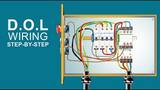 33 Directonline Motor Starter Control amp Power Circuit Wiring  Visual Guide [upl. by Trixie759]