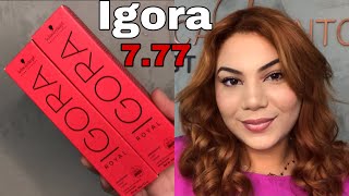 Pentei o meu cabelo com a igora 777 [upl. by Matusow]