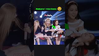 Jennie Was Singing When She Suddenly Fell Asleep 🤣 jisoo lisa blackpink jennie funny cute [upl. by Cerellia]