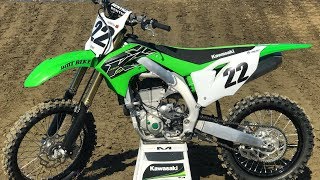 2019 Kawasaki KX450  Dirt Bike Magazine [upl. by Winola]