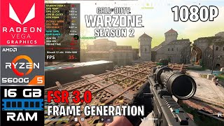 Call of Duty Warzone 3 Temporada 2  Ryzen 5 5600G  16GB RAM [upl. by Rancell]