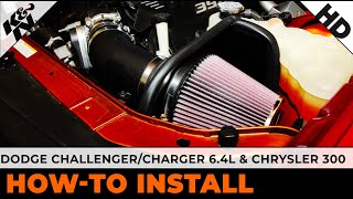 Dodge ChallengerCharger 64L amp Chrysler 300 631565 Air Intake Installation [upl. by Juliann]