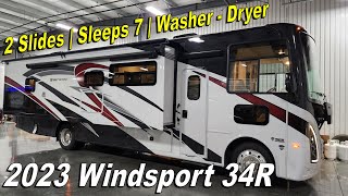 2023 WindSport 34R Class A Motorhome by Thor at Couchs RV Nation a Motorhome Review Tour [upl. by Joleen730]