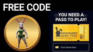 Rocky Rabbit Game Pass Code  Today Game pass code Working 11 September [upl. by Christis907]