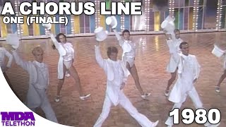 A Chorus Line  One Finale  1980  MDA Telethon [upl. by Nnaillij726]