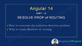 Part 10  Routing Resolve Purpose  Load Data Before Layout Component  Angular 14 Series [upl. by Ylrebmyk]