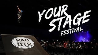 MTB amp BMX SHOW at YOUR STAGE Festival 2018  Freiheitshalle Hof [upl. by Llenol]