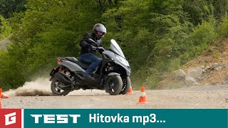 Piaggio MP3 300 HPE Sport ABSASR  TEST  GARÁŽTV  Rasťo Chvála [upl. by Cyrille]