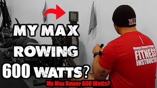 My Max Rower 600 Watts [upl. by Randolph]