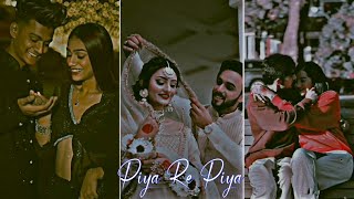 Piya O Re Piya Status 💕Full Screen ✨Atif Aslam Song🎶 StatusCouple Status 💞Tere Naal Love Ho Gaya [upl. by Dorolisa]