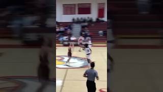 Half court halftime buzzer beater  basketball [upl. by Rube]