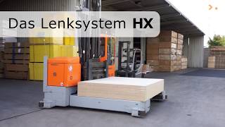 Omidirektionales Lenksystem HX von HUBTEX [upl. by Tyson]