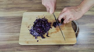 This is one of the most delicious beetroot and red cabbage recipes  Easy red cabbage salad [upl. by Meggie]