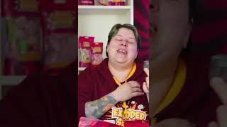 Watch as Becky trys our Liquorice Crunch  Exploded Sweets  Freeze Dried Candy UK [upl. by Inaej]