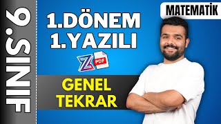 9sınıf matematik 1dönem 1yazılıya hazırlık 📌GENEL TEKRAR ÖZET KONU ANLATIMI  2024 2025 📂PDF [upl. by Rebma]