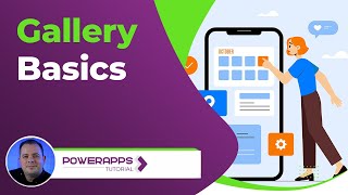 Power Apps Gallery Basics [upl. by Llenej753]