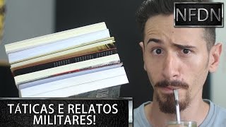 Os 5 melhores livros sobre guerra  No fio da navalha Ep08 [upl. by Alderman899]