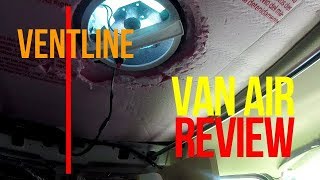 Ventline Van Air fan instal review [upl. by Allsopp455]