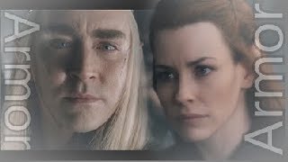 Thranduil  Tauriel ♥ Armor  London Austin ✧300 subs✧ [upl. by Annait]