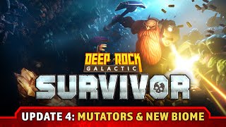 Deep Rock Galactic Survivor Update 04  Narrated Trailer [upl. by Baptlsta118]