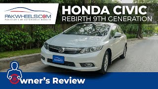 Honda Civic Rebirth 2015  Owners Review Price Specs amp Features  PakWheels [upl. by Nnylakcaj]