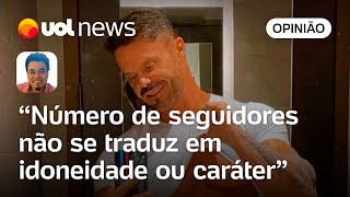 Renato Cariani alvo da PF Caso mostra que nº de seguidores não significa idoneidade diz Sakamoto [upl. by Schilling]