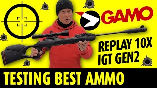 GAMO REPLAY 10X Magnum IGT Gen 2  Finding the Best Ammunition [upl. by Esiuol]