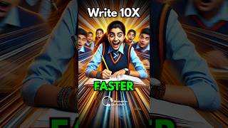 5 Tricks Write 10X Faster in Class 😎 Handwriting Tricks studytips studymotivation [upl. by Lahpos]