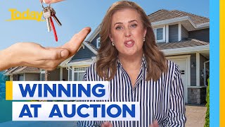 Tips for buying and selling homes in the auction room  Today Show Australia [upl. by Kipp]