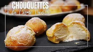 CHOUQUETTES À LA CRÈME pâte à choux inratable crème chantilly mascarpone  À La Maison Avec Leslie [upl. by Wenoa433]