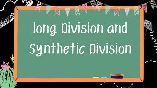 Polynomial Long Division vs Synthetic Division Which Method to UseKhan Academy [upl. by Auohs582]