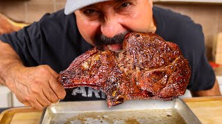 Tomahawk Steak – How to Reverse Sear and Grill PERFECTLY [upl. by Haelem]